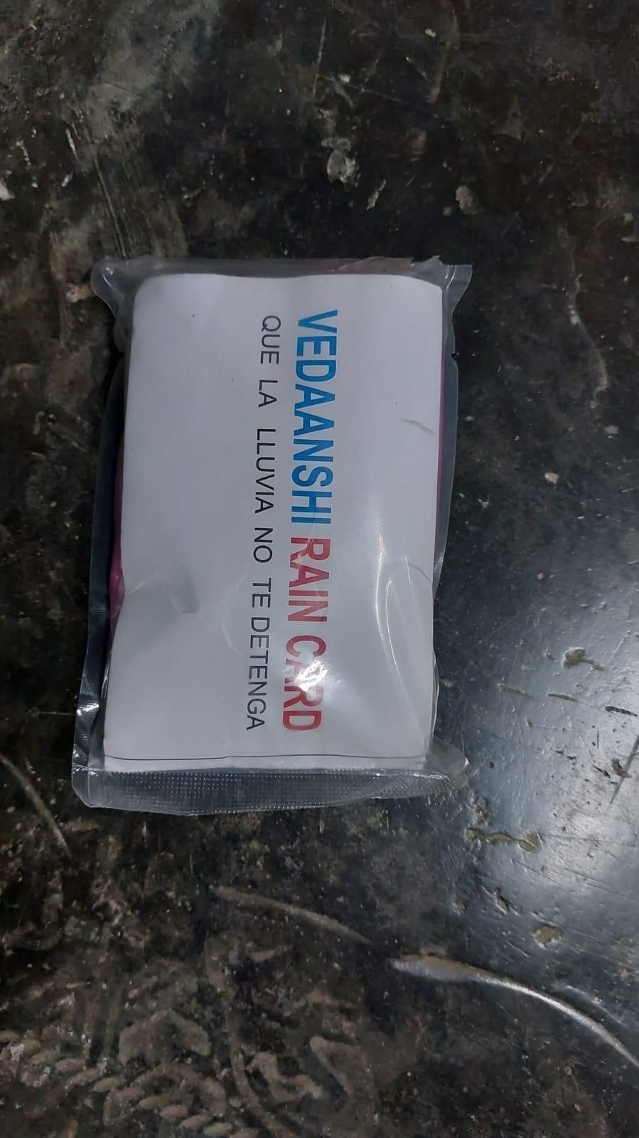 Wallet Rain Card - Rain Coat for Adults (Set of 5)