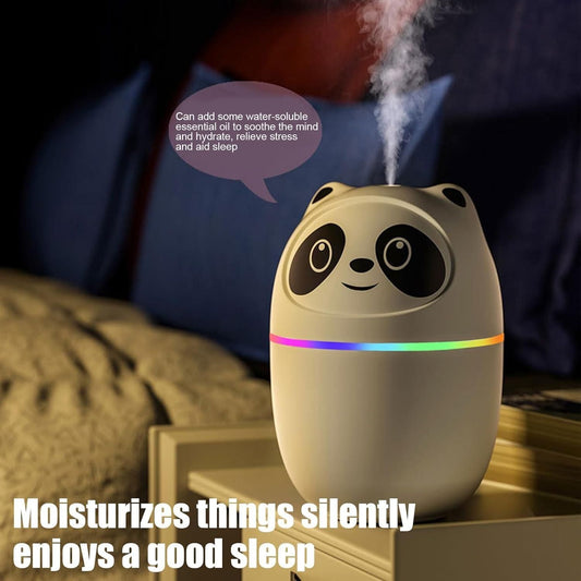 Mini Cute Panda Cool Mist Humidifier