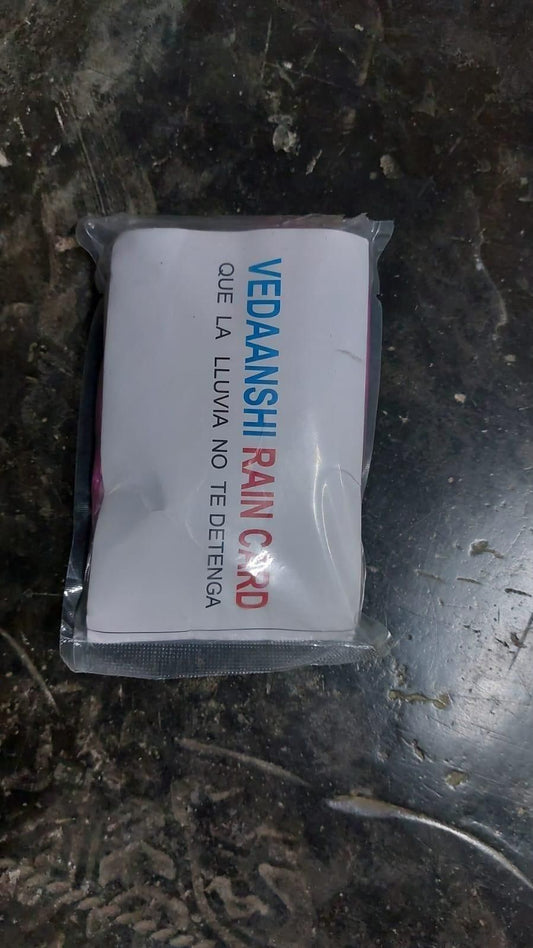 Wallet Rain Card - Rain Coat for Adults (Set of 5)