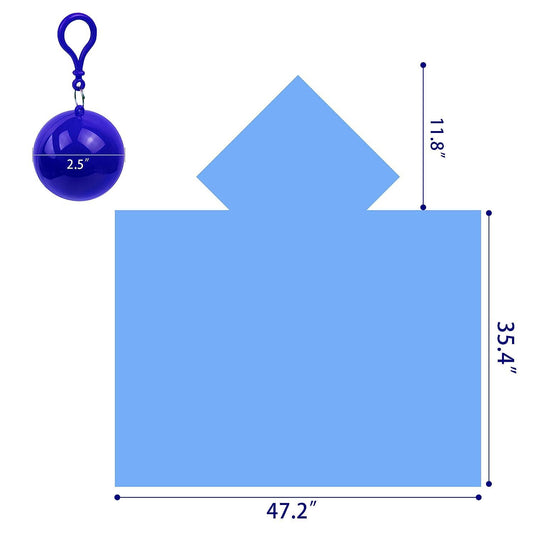 Portable Raincoat Balls (Pack of 5)